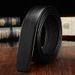 Men's Automatic Belt, Double Wrapped Genuine Leather Belt With First Layer Edging, First Layer Cowhide Belt_viptrois.com