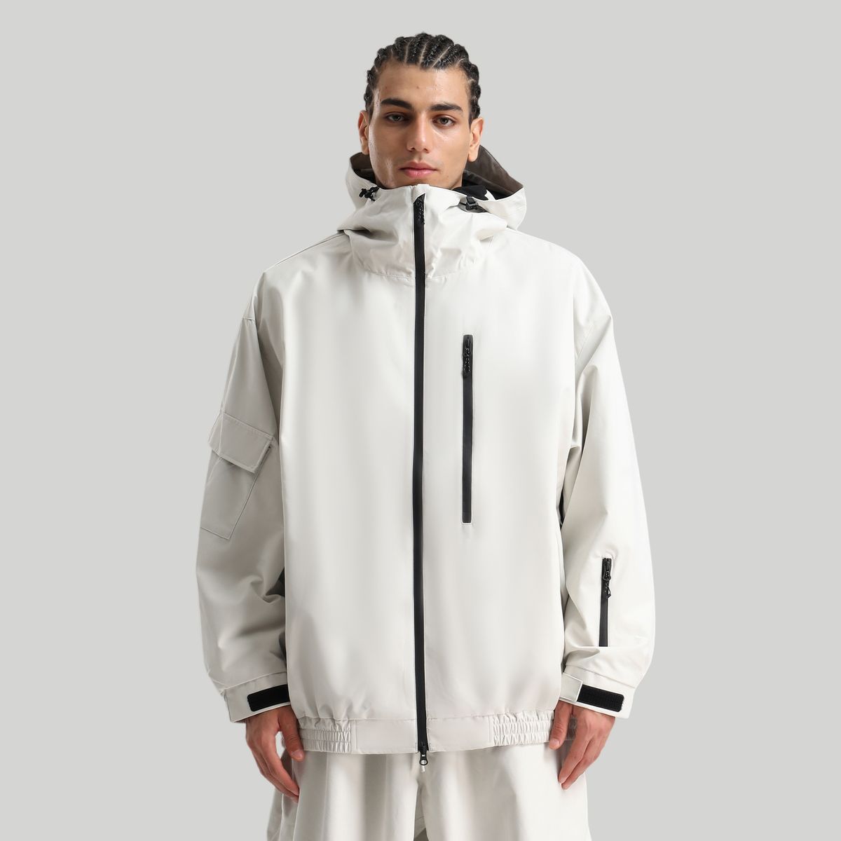 Unisex Waterproof Ski Jacket – Windproof & Breathable Snowboarding Coat With Fleece Lining (20K Rating, Multi-Color)_viptrois.com