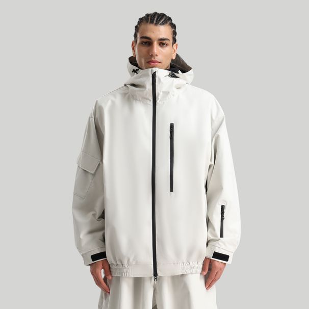 Unisex Waterproof Ski Jacket – Windproof & Breathable Snowboarding Coat With Fleece Lining (20K Rating, Multi-Color)_viptrois.com