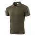 Men's Clothing Frog Suit Top Summer Short Sleeved Top Training Outdoor Sports Combat Lapel T_viptrois.com