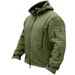 Cross-border Men's Outdoor Thermal Liner Fleece Jacket Men's Cold-proof Jacket Trench Hat Jacket Solid Color Hooded Jacket_viptrois.com