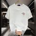 Summer Loose 2025 Round Neck Pure Cotton Unisex Short Sleeve Trendy Brand New American Style T-Shirt_viptrois.com