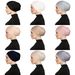 Muslim headscarf Scarf Hat Women's Mercerized Cotton Bottom Small Hat Muslim Pullover Hat Can Hide Hair Elastic Hat_viptrois.com