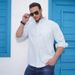 Men's Clothing Plus Size Spring And Autumn Men's Long Sleeved Shirt Fat Guy Fat Large Loose Business Shirt_viptrois.com