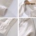 Men's Clothing Long Sleeved Linen Shirt Men's Loose Fashion Casual Cotton And Linen Shirt Jacket_viptrois.com