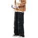 Men's Style Multi Pocket Cargo Pants Loose Straight Leg Casual Hip Hop Retro Design Autumn Trendy Bottoms_viptrois.com