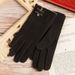 mead velvet winter women's warm gloves non-reverse velvet light and velvet plus velvet driving_viptrois.com