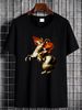 Napoleon Portrait T-Shirt Versatile Slightly Fashion Graphic Breathable Stylish Designer Clothes Unisex Streetwear Soft Summer Casual Stretched_viptrois.com