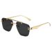Women's Frameless Sunglasses - UV400 Protection & Stylish Driving Shades (Trendy High-End Design)_viptrois.com