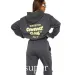 New Designer White Foxs Two Pieces Short Sets Sweatsuit Female Hoodies Hoody Pants With Sweatshirt Loose T-Shirt Sport_viptrois.com