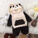 New Autumn And Winter Puff Velvet Suits For Boys And Girls Baby Cartoon Cute Bear Pullovers For Small And Medium Children Leisure Two Pieces_viptrois.com