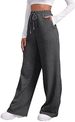 Men's Clothing Wide Leg Sweatpants Trendy High Waisted Draws_viptrois.com