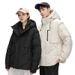 Winter New Men's Mountain Style Outdoor Couple, Detachable Sleeves, Simple Jacket, Two-Piece Down Vest Outfit_viptrois.com