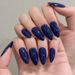 Beauty & Health Simple High End White Pure Color Dark Blue Gray Shiny Hand And Foot Suit Pure Handmade Wear_viptrois.com