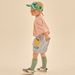 Spot Summer New JM Trendy Short Sleeved Thin Children's Half Sleeved Men And Women Casual Cartoon T Shirt Pants Suit_viptrois.com