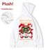 Loom Fleece-Lined 2022 Hoodie For Men, Loose Fit, Large Size, New Year Red Jacket, Autumn And Winter Trend_viptrois.com