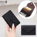 Women's Wallet & Men's Wallet Litchi Soft Leather Lightweight Portable Small Card Package Female Rfid Anti-theft Brush Organ Card Package_viptrois.com