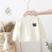 Cartoon Bear Knit Cardigan – Soft Cotton Sweater Coat For Boys & Girls – Lightweight Spring/Autumn Layering_viptrois.com