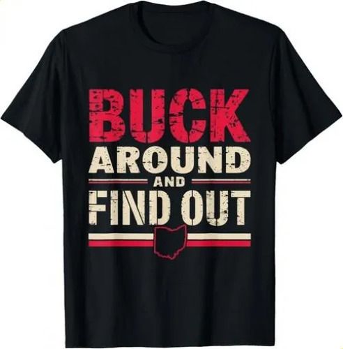 T-shirtbuck Around 2026 And Find Out Funny Ohio Map Gift Unisex T_viptrois.com