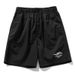 Monochrome Man- - American Style Printed Beach Shorts For Men, Summer Thin Loose Trendy High Street Casual Five-Point Sports Pants_viptrois.com