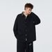 Men's Clothing Washed Work Jacket Color Blocked Vintage Washed Work Jacket – Distressed Cotton Overshirt With Contrast Collar For Urban Explorers_viptrois.com