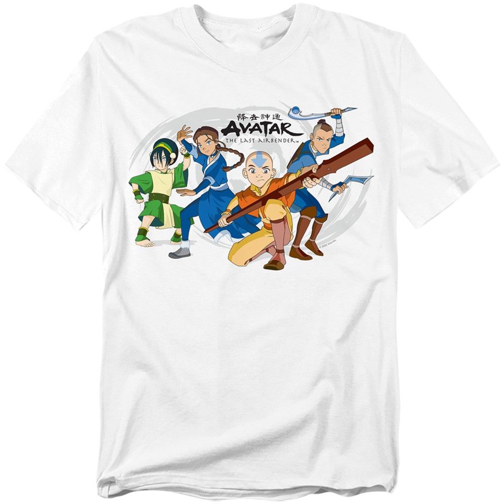 Avatar The Last Airbender - Avatars Group - Adult Men T-Shirt Mens Womens Tees Top_viptrois.com