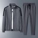 Men's Clothing Middle Aged And Elderly Sports Suit Men's Spring And Autumn Large Size New Middle Aged And Elderly Casual Clothing Men's Two Piece Suit_viptrois.com