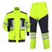 High-Visibility Winter Workwear Set – Fleece-Lined, Waterproof & Thermal Construction Coveralls For Factory, Workshop & Outdoor Jobs_viptrois.com