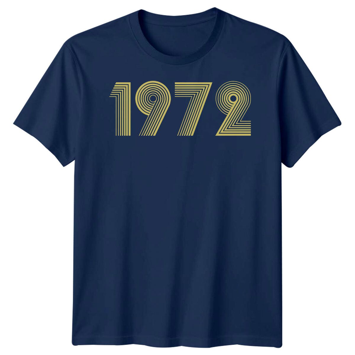 1972 Birthday Mens T-Shirt Mens Womens Tees Top Womens Tee 53rd Birthday Graphic Unisex Top_viptrois.com