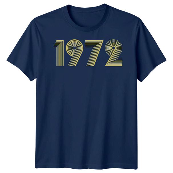 1972 Birthday Mens T-Shirt Mens Womens Tees Top Womens Tee 53rd Birthday Graphic Unisex Top_viptrois.com