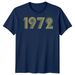 1972 Birthday Mens T-Shirt Mens Womens Tees Top Womens Tee 53rd Birthday Graphic Unisex Top_viptrois.com