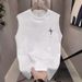 Men's Clothing Sports Vest Men's Summer Loose Outer Wear Sleeveless T Shirt Boys Casual Wide Shoulder Waistcoat Top_viptrois.com