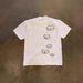 Heavyweight Pure Cotton Oversized Cat Print Loose Short Sleeved T-Shirt For Couples Women And Men_viptrois.com