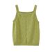 Girls' Lace Cotton Tank Top – Breathable Summer Layering Piece (80-120cm, 4 Colors + Bow Options)_viptrois.com