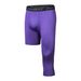 Men's Clothing Carefully Selected Sports Quick Drying 50% Pants Men's Single Leg Tights Basketball Sports Training Leggings Running Pants_viptrois.com