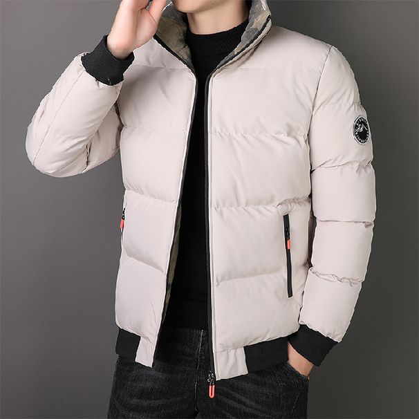 Men's Outerwear New Korean Version Trendy Camouflage Thick Autumn And Winter Clothing Down Jacket 2108_viptrois.com