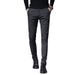 2024 New Elastic Casual Slim Fit, Straight Tube Business Suit, Summer Thin Draping Ice Silk Pants, Men's_viptrois.com