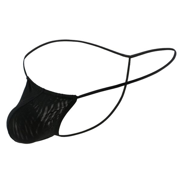 Pulse Hot-Selling Men's Unique Wave Underwear Low Waist Hip-Exposing Thin Strap Pants Comfortable Breathable Thongs_viptrois.com