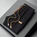 Men's Ice Silk Straight Leg Pants Summer Thin Style High End Casual Wide Leg Long Pants Stylish Trendy Loose Fit_viptrois.com