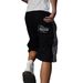 Men's Y2K Retro American Leopard Stripe High Street Punk Shorts Personalized Letter Print Vintage Bottoms_viptrois.com