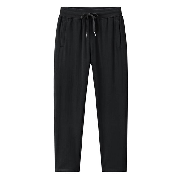 Men's Summer Cotton Pants - Lightweight Breathable Loose Fit Casual Trousers With Straight Leg For Comfort & Style_viptrois.com