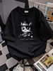 Adult T Shirt Sheriff Meowface Western Cow Cat Character Art Cute Pet Fashion Unisex Casual Designer Clothes Comfortable Homme Soft Stretched_viptrois.com