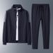 Men's Clothing Middle Aged And Elderly Sports Suit Men's Spring And Autumn Large Size New Middle Aged And Elderly Casual Clothing Men's Two Piece Suit_viptrois.com
