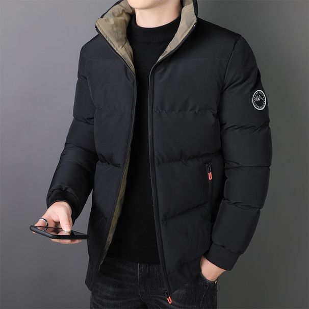 New Jacket Trendy Brand Loose Thickened Warm Padded Jacket High-end Padded Jacket Middle-aged And Young Padded Jacket_viptrois.com