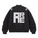 Men's Vintage Baseball Jacket – Oversized Zip-Up Windbreaker With Contrast Panels (S-XXXL, Navy/Black)_viptrois.com