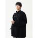 German Velvet Semi High Neck Base Shirt For Men, Spring And Autumn American Loose Solid Color Hoodie, Warm Inner Layer,_viptrois.com