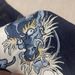 Men's Relaxed Straight Leg Denim Pants With Dragon Embroidery Japanese Streetwear Style Casual Trousers_viptrois.com