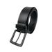 Men's Genuine Leather Belt - Classic Cowboy Style With Stitching Detail & Buckle Closure For Jeans & Pants_viptrois.com
