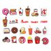 Cute Cartoon Beer Fried Chicken Donut Shoes Flower Shoe Buckle Personalized DIY Shoe Accessories Accessories_viptrois.com