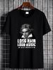 Long Hair - Loud Music - Beethoven - Classical Music Humor T-Shirt Slightly Streetwear Summer Designer Clothes Stylish Fashion_viptrois.com
